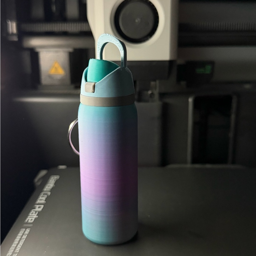 Ombré Owala style Water Bottle cache keychain
